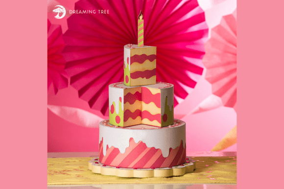 Download Birthday Cake Boxes SVG - Premium Resources