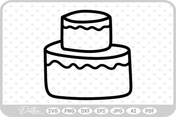 Download Wedding Cake SVG PNG DXF - Dxf Collection
